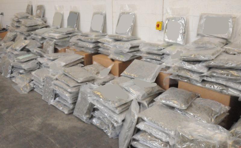 Gardaí seize staggering amount of cannabis from business premises