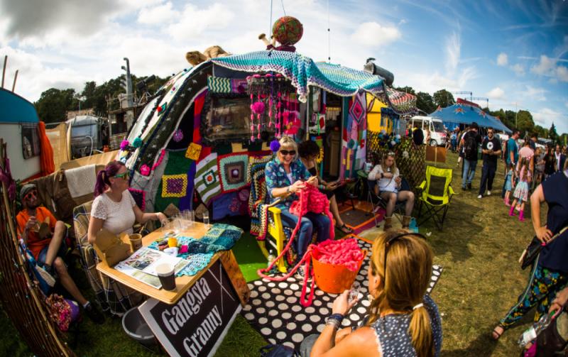 Trailer Park at Electric Picnic - A mobile-tropolis of stunning visual creativity!