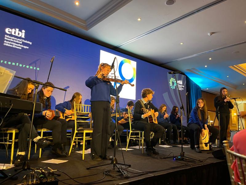 KCETB students are centre stage at ETBI Annual Conference 2022