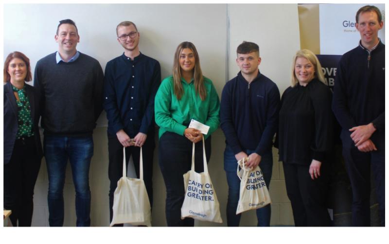 Prizes awarded to SETU Carlow students who designed a new Carlow estate 