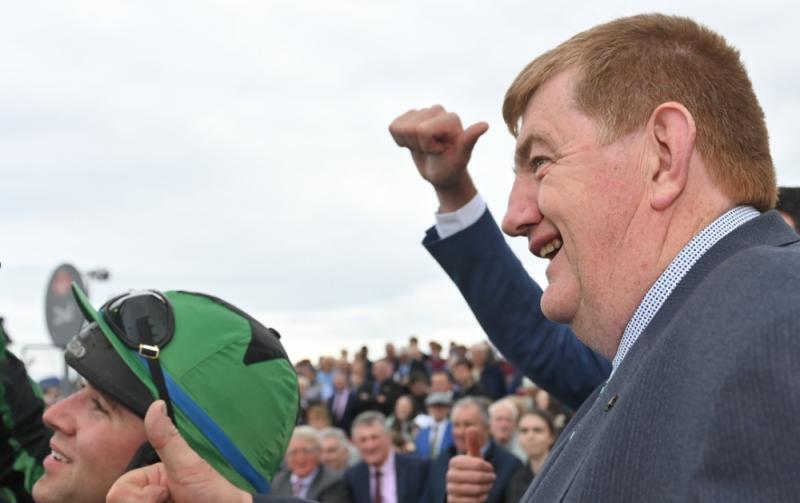 Carlow trainer 'Shark' Hanlon wins prestigious award after Hewick success
