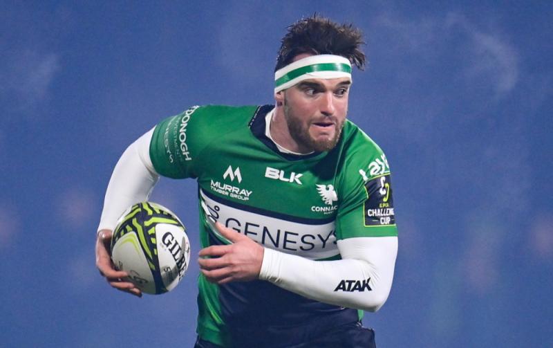 Carlow's Tom Daly named on Connacht bench for Leinster clash
