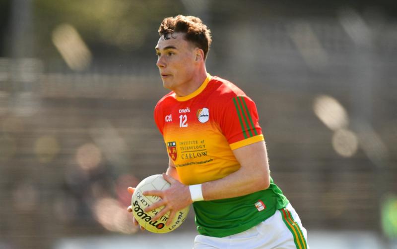Carlow player named on GAA Football Team of the Week