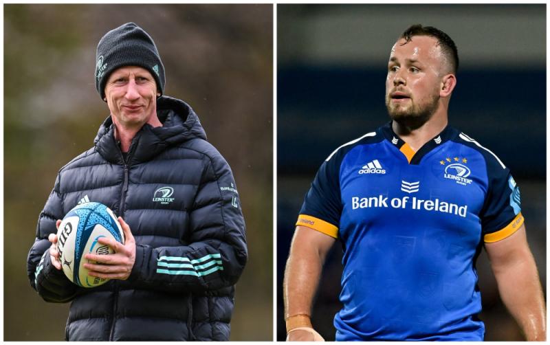 RUGBY: Leinster head coach Leo Cullen provides positive injury update on Carlow's Ed Byrne