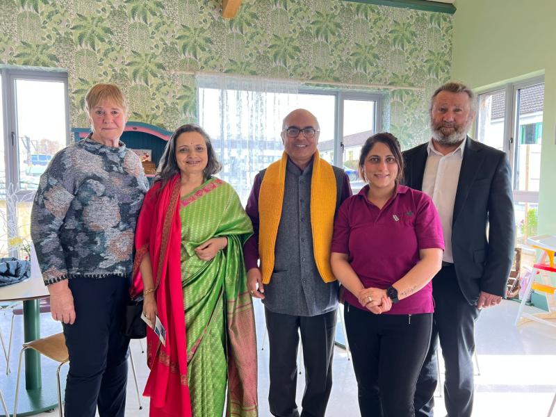 Indian Ambassador enjoys tourism visit to Carlow