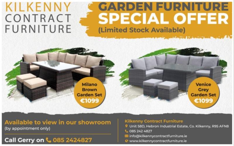 Garden Furniture Special Offer (Limited Stock Available) at Kilkenny Contract Furniture