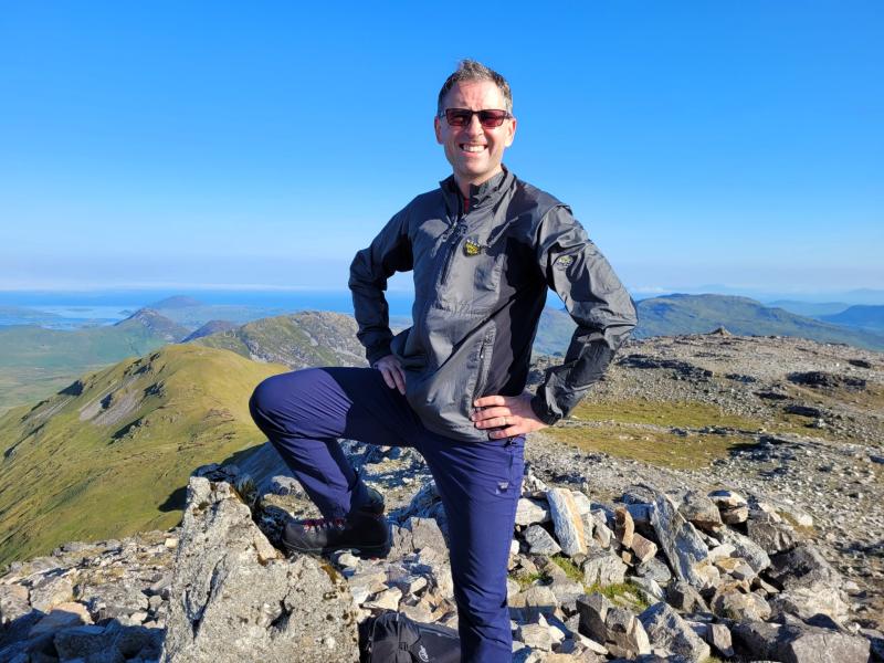 Doctor aims to climb highest peaks of every county in Ireland to honour late sister-in-law