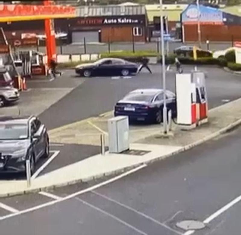 Man escapes with his life after 'chilling' incident at city filling station