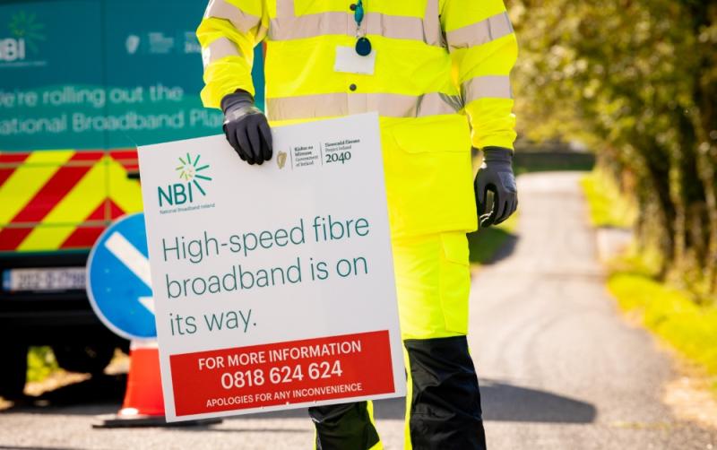 Can you access high-speed, reliable broadband? 1,214 new connections are introduced under the National Broadband Plan for Carlow