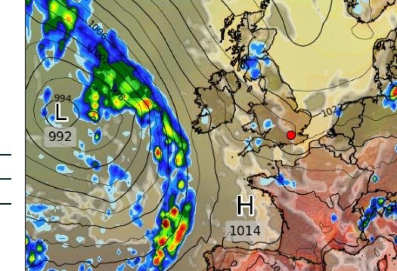 LATEST: Met Eireann warns of downpours and flooding for Kildare 