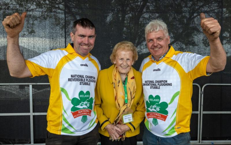 Carlow's Eamonn Tracey retains his title at the National Ploughing Championships