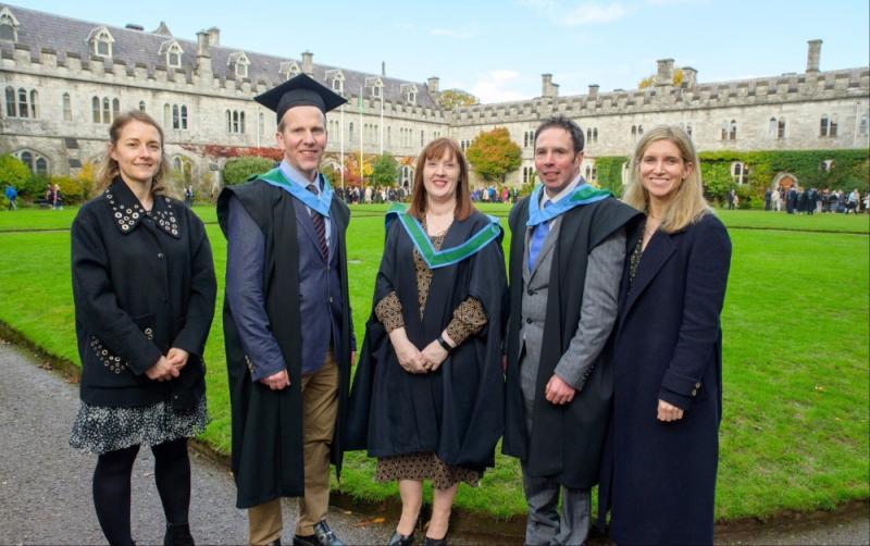 Man from Borris amongst twenty dairy farmers to graduate from new diploma