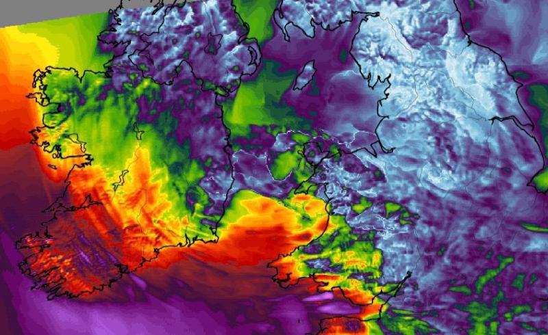 Met Éireann issues raft of weather warnings with four counties to be battered 