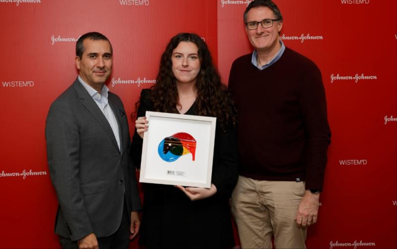 Student Chloe Cody from Carlow receives scholarship at Women in STEM Awards