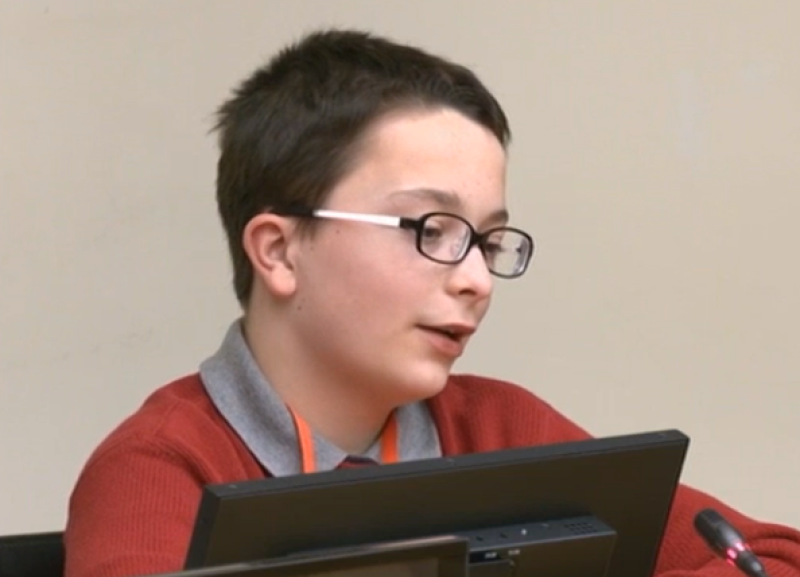 'We need it now' - 13 year old from Mayo tells Oireachtas committee to get more trains running