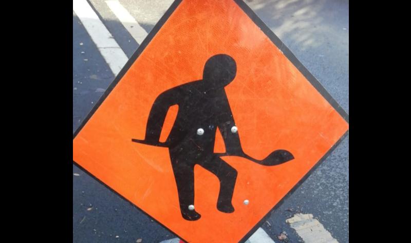 ALERT: Motorist advised Carlow Council are carrying out footpath construction works for 3 weeks