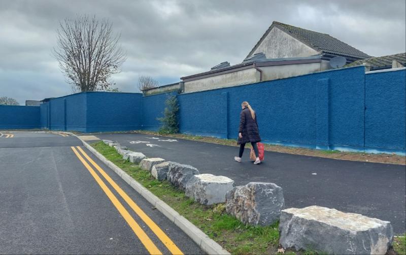 New pathway beside Rath's linking Staplestown Road and Pollerton Road is complete