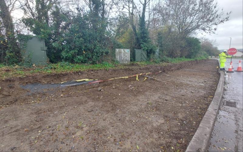 The safety of pedestrians and cyclists using the Tullow Road is prioritised in new project