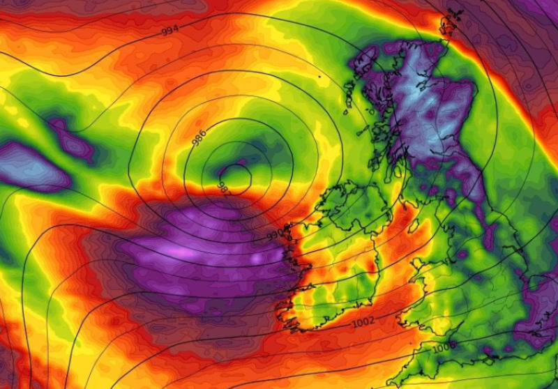 Met Éireann issues weather warning with three counties pinpointed for battering