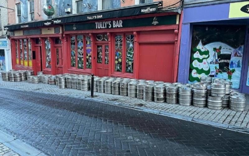 Tully's bar lines the streets of Carlow in the run-up to the festive Christmas period