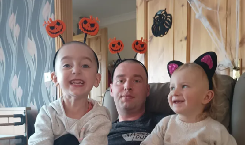 ‘It started with a numbness’ — Midlands dad found to have brain tumour after two symptoms