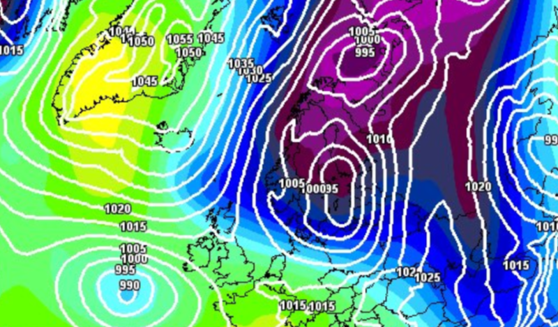 Wall of cold weather from Greenland bearing down on Ireland amid snow threat