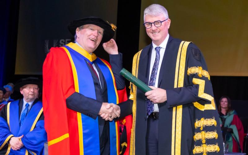 Former US Ambassador receives South East Technological University Honorary Doctorate 