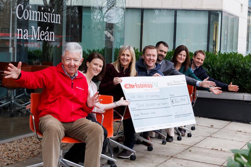 Christmas FM raised €325,000 for charities over the festive period in 2023