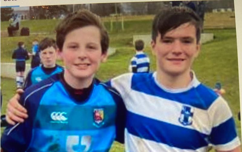 Sons of Ireland Rugby coaches Andy Farrell and Paul O’Connell go head-to-head in schools game
