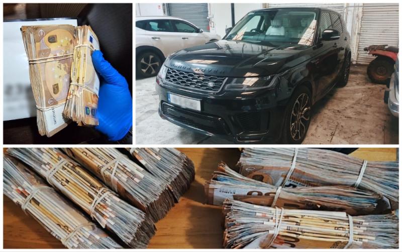 €3.1m of cocaine, stacks of cash, luxury cars and jewellery seized as gardaí search 37 premises