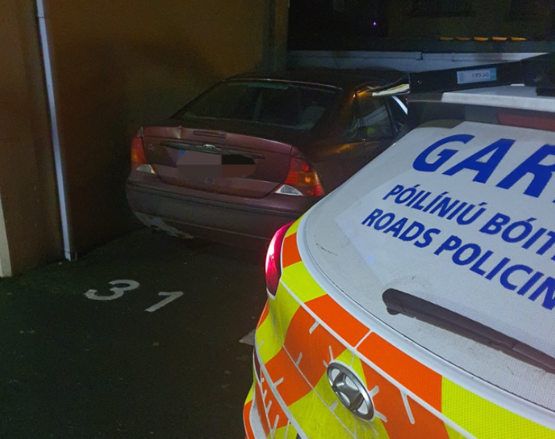 Unaccompanied learner driver who tried to play 'hide and seek' with Gardaí also had no tax