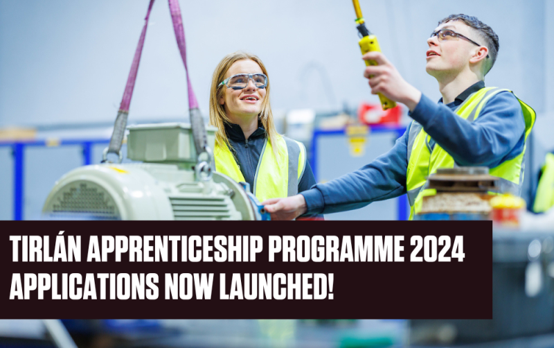 Tirlán Apprenticeship Programme 2024– Applications now launched!