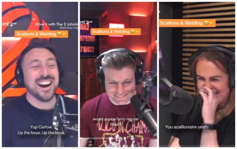 WATCH: Carlow lad cracks 2 Johnnies listeners up with hilarious appearance on 2fm show
