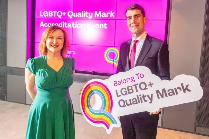 'Everyone is welcome here' - Tyndall College is first Carlow School awarded for LGBTQ+ inclusion 