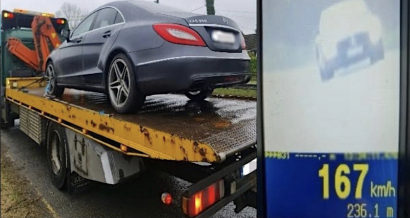 Driver arrested after speeding double the limit in Kildare
