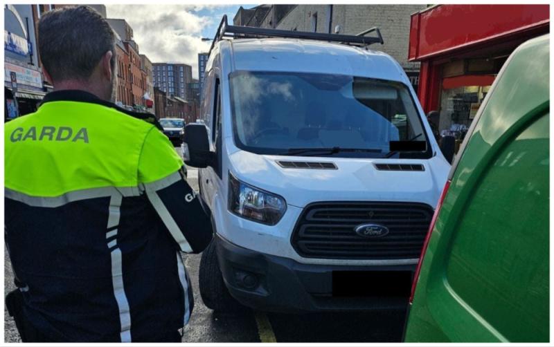 Gardaí tired of hearing same excuse as van driver caught illegally parked in disabled bay