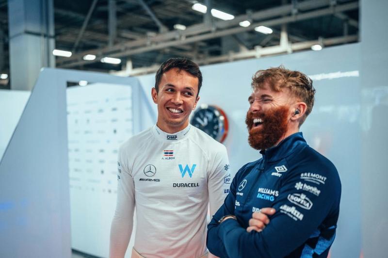 Meet Patrick Harding, the Irish man coaching rising F1 star Alex Albon as new season begins