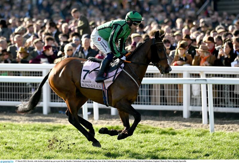 Jockey change for Carlow-trained horse Hewick ahead of Cheltenham run