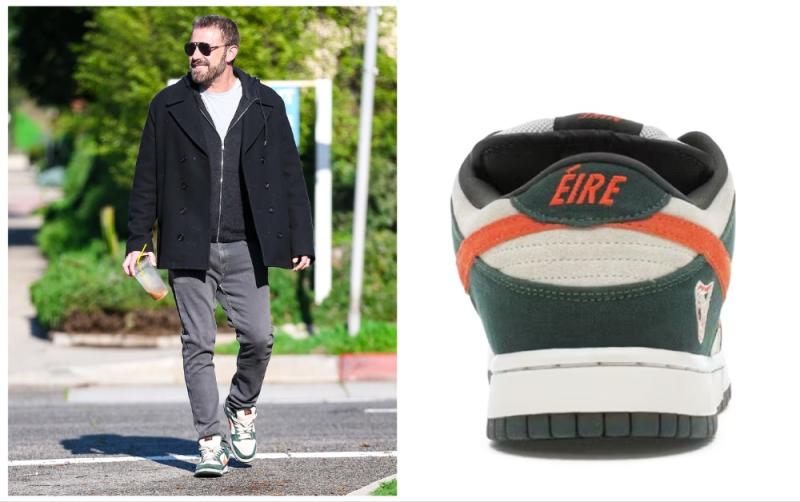 Ben Affleck sports rare sneaker paying tribute to 1916 Rising