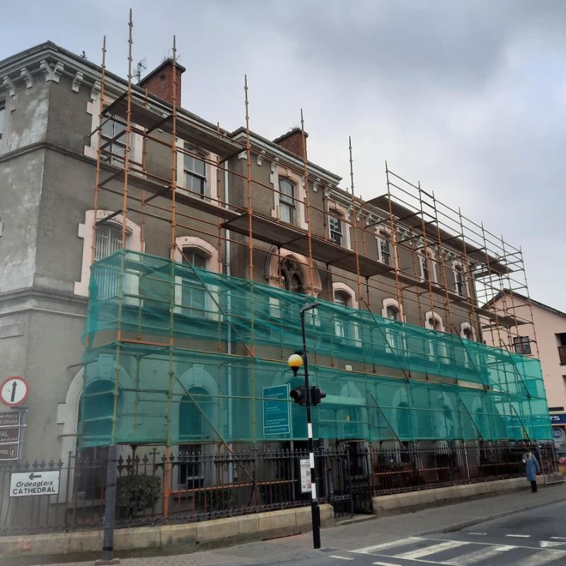 Work commences on Carlow library's Presentation building