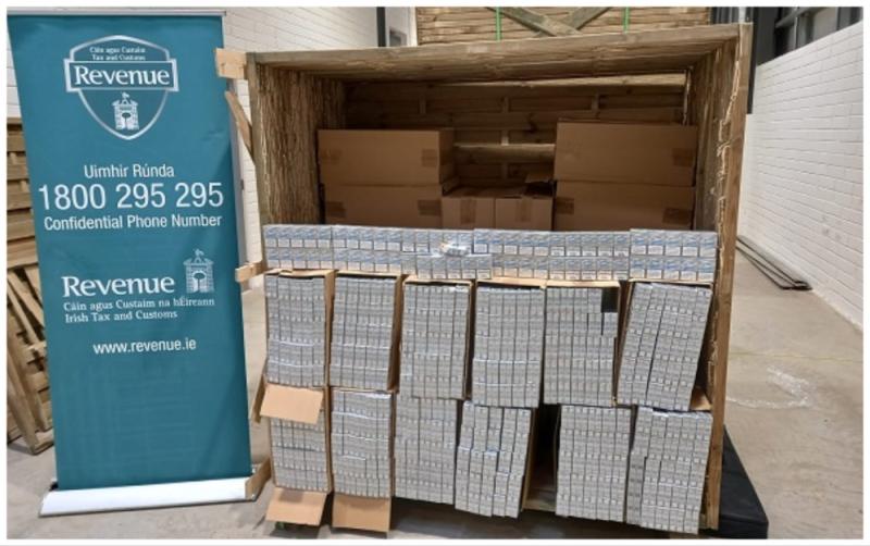 Sniffer dog finds multi-million euro haul of illegal cigarettes at Irish port 