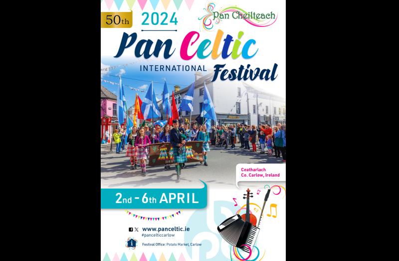Huge line-up for the 50th Pan Celtic Festival in Carlow coming this April