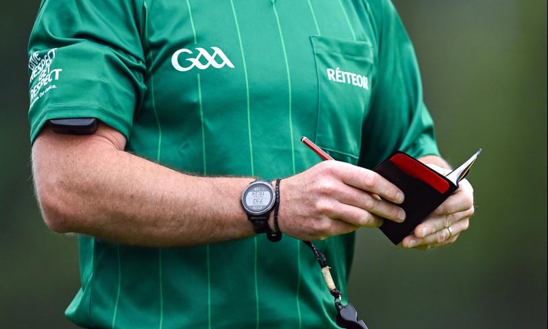 GAA referee hospitalised with broken bones by ‘serious’ on-pitch incident