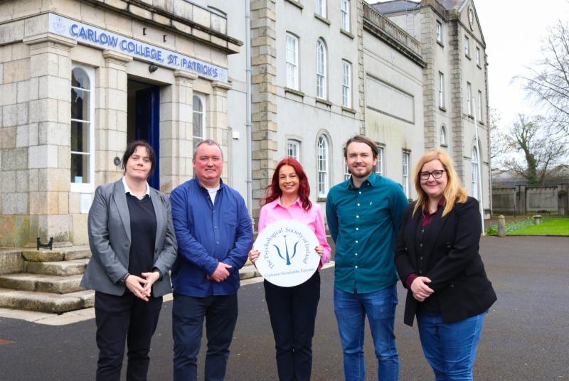 Carlow College awarded prestigious accreditation to popular area of study