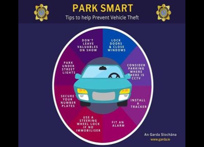 Carlow Gardaí have issued appeal following increase of vehicle theft 