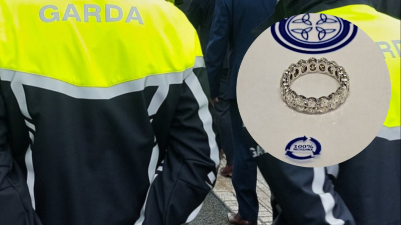 Gardaí seek owner of 'high value' ring found during investigation into theft