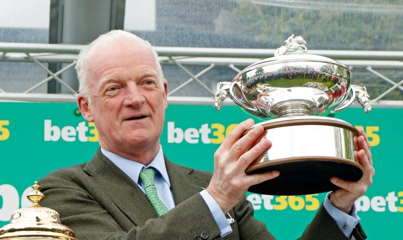 Carlow based trainer Willie Mullins, first Irish trainer in 70 years to win British title