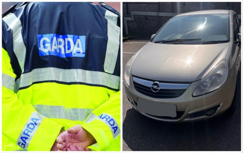 Disqualified driver who was 'trying to dodge' gardaí arrested and car seized