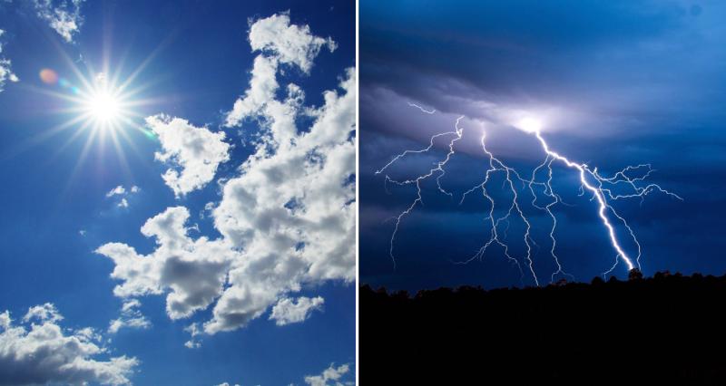 Enjoy it while it lasts! Sunny weekend weather to be followed by rain and thunderstorms