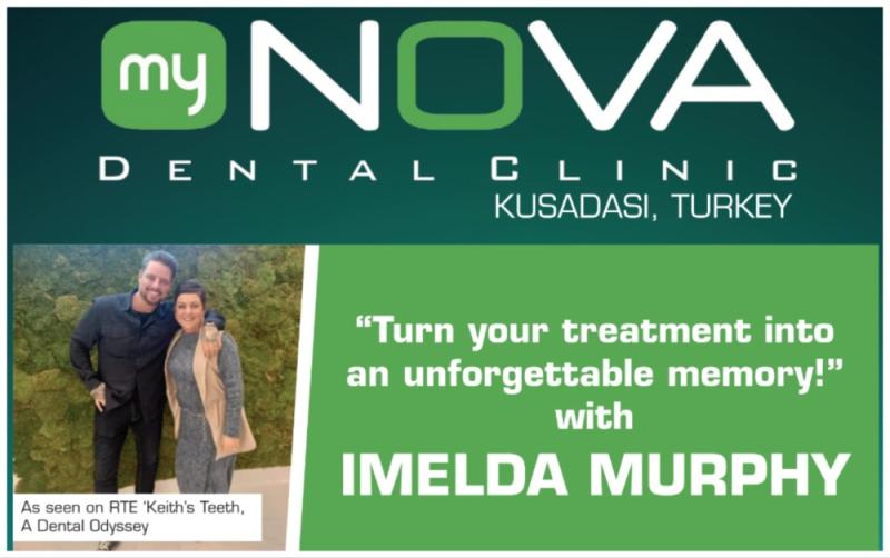 Considering travelling to Turkey for your dentistry work? WhatsApp Imelda Murphy for more info